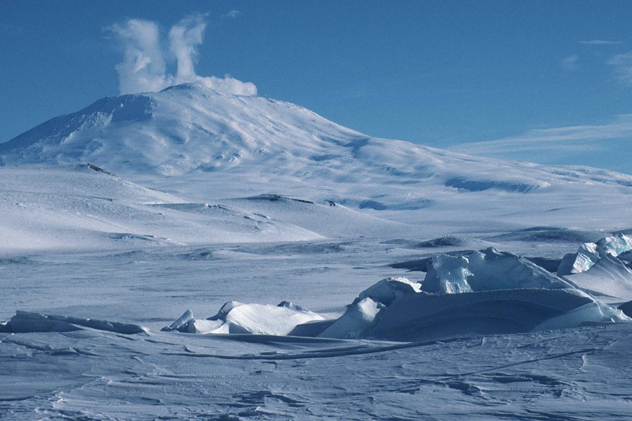 waters near mount erebus