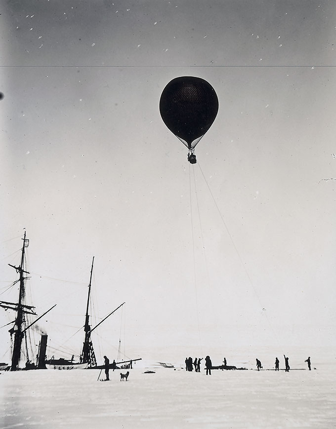 Balloon ascent, 1902