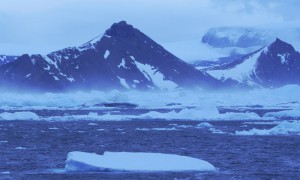 Strong winds in Antarctica