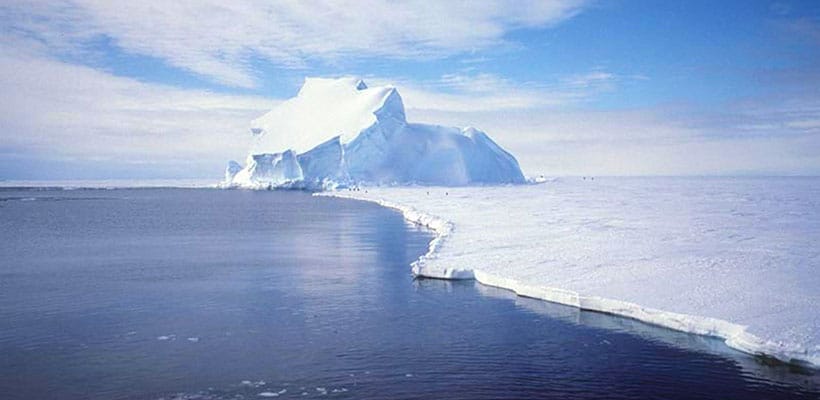 The Larsen B ice shelf