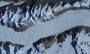 Aerial view of Glacier